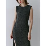 バックオープンサマーニットワンピース | jouetie | 詳細画像3 