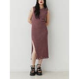 ピンク | バックオープンサマーニットワンピース | jouetie