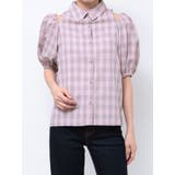 カットアウトバルーンスリーブシャツ | jouetie | 詳細画像20