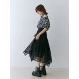 カットアウトバルーンスリーブシャツ | jouetie | 詳細画像23