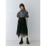 カットアウトバルーンスリーブシャツ | jouetie | 詳細画像24