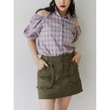 カットアウトバルーンスリーブシャツ | jouetie | 詳細画像6