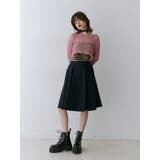 ニーレングスラッププリーツスカート | jouetie | 詳細画像14