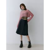 ニーレングスラッププリーツスカート | jouetie | 詳細画像15