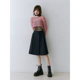 ニーレングスラッププリーツスカート | jouetie | 詳細画像16