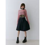 ニーレングスラッププリーツスカート | jouetie | 詳細画像17