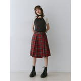 ニーレングスラッププリーツスカート | jouetie | 詳細画像4