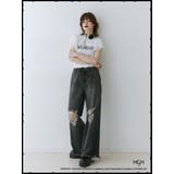 レースドッキングラグランTシャツ【コラボ】 | jouetie | 詳細画像11