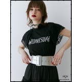 ブラック | レースドッキングラグランTシャツ【コラボ】 | jouetie