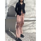 VネックダブルZIPカーデ | jouetie | 詳細画像17