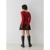 VネックダブルZIPカーデ | jouetie | 詳細画像9