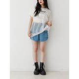 サテンキックパンツ | jouetie | 詳細画像2