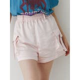 ピンク | サテンキックパンツ | jouetie