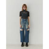 ハーフスリーブタトゥーシアートップス | jouetie | 詳細画像13