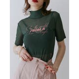 ハーフスリーブタトゥーシアートップス | jouetie | 詳細画像4