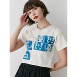 ネガフォトクロップドTシャツ | jouetie | 詳細画像1