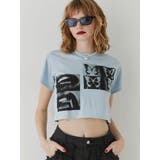 ネガフォトクロップドTシャツ | jouetie | 詳細画像11