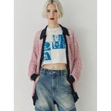 ネガフォトクロップドTシャツ | jouetie | 詳細画像23