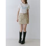 メタルロゴレースフィットTシャツ | jouetie | 詳細画像12 