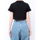 メタルロゴレースフィットTシャツ | jouetie | 詳細画像18 