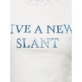 メタルロゴレースフィットTシャツ | jouetie | 詳細画像24 