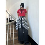 メタルロゴレースフィットTシャツ | jouetie | 詳細画像36 