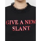 メタルロゴレースフィットTシャツ | jouetie | 詳細画像41 