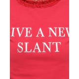 メタルロゴレースフィットTシャツ | jouetie | 詳細画像47 