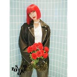 ブラック | 【PosTokyo】Real leather riders | jouetie