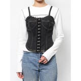 コルセットライクデニムビスチェ | jouetie | 詳細画像16 