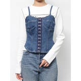 コルセットライクデニムビスチェ | jouetie | 詳細画像17 