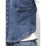 コルセットライクデニムビスチェ | jouetie | 詳細画像22 