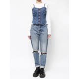 コルセットライクデニムビスチェ | jouetie | 詳細画像24 