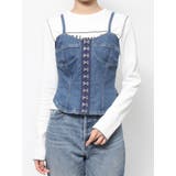 コルセットライクデニムビスチェ | jouetie | 詳細画像28 