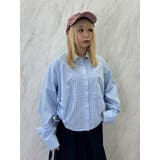 フロントプリーツサイドギャザーシャツ | jouetie | 詳細画像7