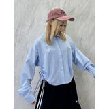 フロントプリーツサイドギャザーシャツ | jouetie | 詳細画像8
