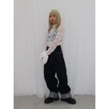 【Something】スーパーハイライズワイドストレートデニムパンツ | jouetie | 詳細画像9