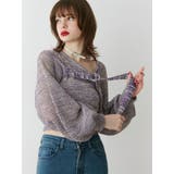 パープル | メッシュボレロアンサンブル | jouetie