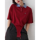 ボディースーツポロトップス | jouetie | 詳細画像3 