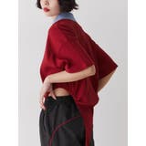 レッド | ボディースーツポロトップス | jouetie