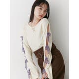 ラメリボンニットトップス | jouetie | 詳細画像17