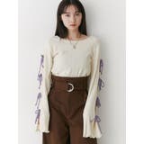 ラメリボンニットトップス | jouetie | 詳細画像19