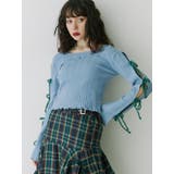 ラメリボンニットトップス | jouetie | 詳細画像2