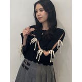 ラメリボンニットトップス | jouetie | 詳細画像30