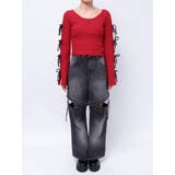 ラメリボンニットトップス | jouetie | 詳細画像42