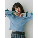 ラメリボンニットトップス | jouetie | 詳細画像5