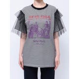 チュールレイヤードロックTシャツ | jouetie | 詳細画像11