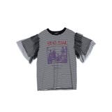 ミックス | チュールレイヤードロックTシャツ | jouetie