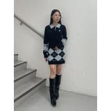 ニットポロフィットミニワンピース | jouetie | 詳細画像13 