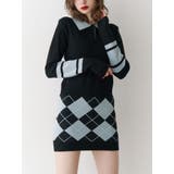 ニットポロフィットミニワンピース | jouetie | 詳細画像3 